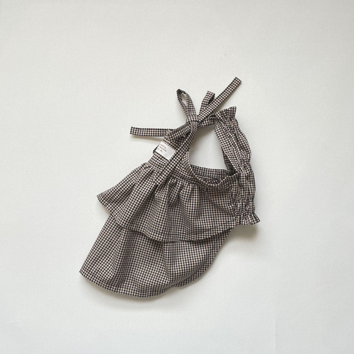 犬服型紙】ティアードキャミワンピース 型紙 soir. 通販 18024005