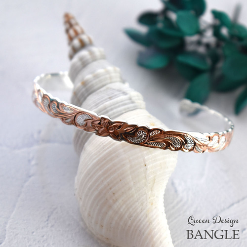 トラディショナル オープンバングル ハワイアンジュエリー Maxi