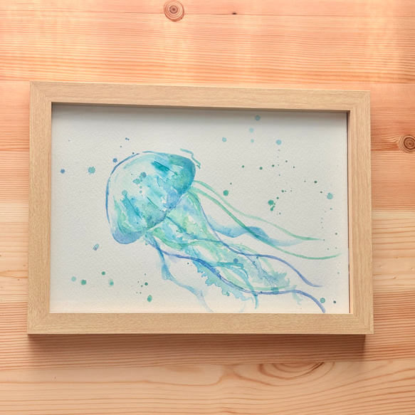 【完売】クラゲの絵 220mm×160mmのキャンバスパネル 完売】クラゲの絵 220mm×160mmのキャンバスパネル 楽天市場