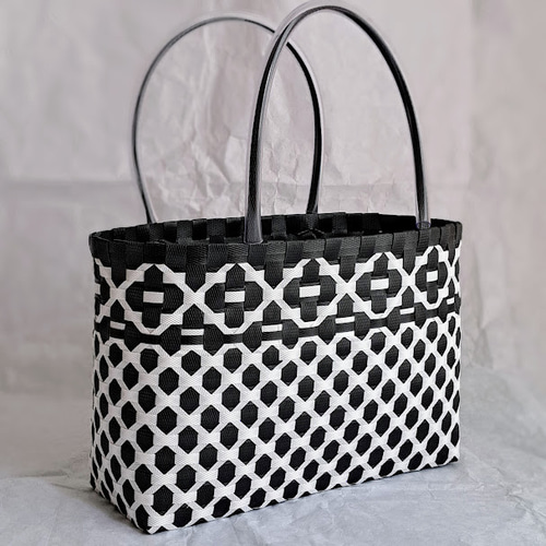 受注製作】PPバンド カゴバッグ ＃101 かごバッグ クラフトショップ