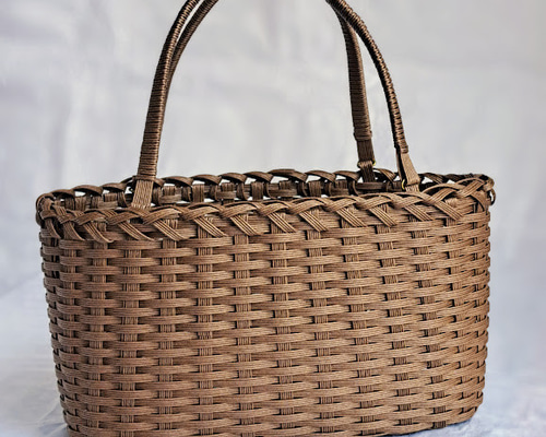 A.P.C. かごバッグ ナチュラル/ブラウン A.P.C. かごバッグ ナチュラル/ブラウン A.P.C. かごバッグ ナチュラル