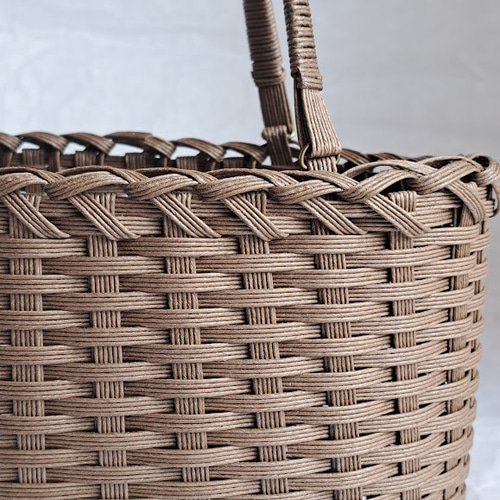 新品•未使用品☆湯布院クラフト かごバッグ クラフト かごバッグ | nara temono