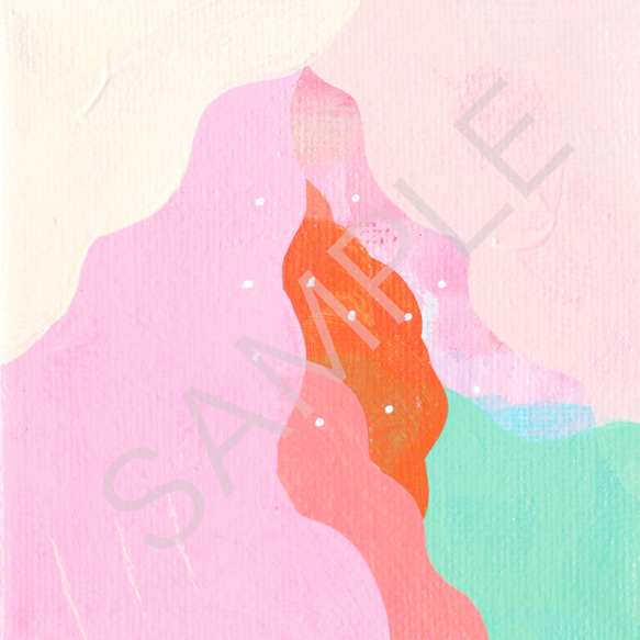 small colors_no.22[額装イラスト] 2枚目の画像