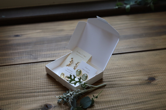 【10セット】箔押しラッピング帯付き小物ケース 3枚目の画像