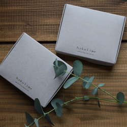 【100セット】オーダーメイド箔押しラッピング帯付き小物ケース 6枚目の画像