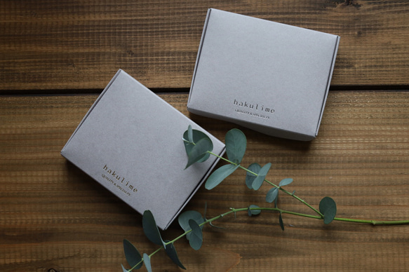 【100セット】オーダーメイド箔押しラッピング帯付き小物ケース 6枚目の画像