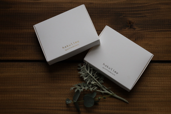 【100セット】オーダーメイド箔押しラッピング帯付き小物ケース 4枚目の画像