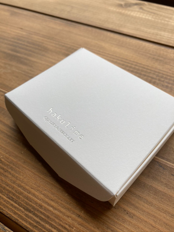 【100セット】オーダーメイド箔押しラッピング帯付き小物ケース 16枚目の画像