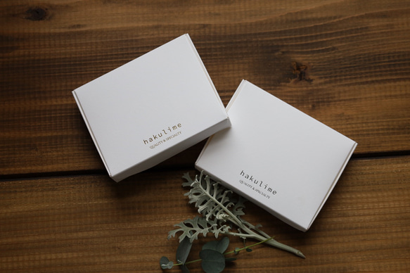 【100セット】オーダーメイド箔押しラッピング帯付き小物ケース 1枚目の画像