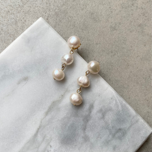 saya様✨ リクエスト 3点 まとめ商品 パールネックレス ピアス saya様