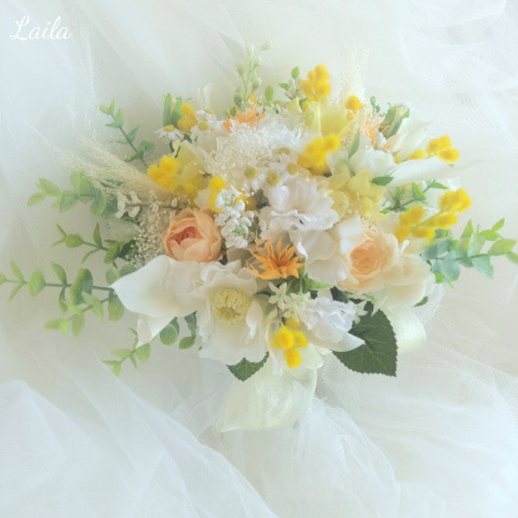 ♡受注対応♡クラッチブーケ ウェディングブーケ専門店リースブーケブートニアヘッドドレスリストレット花冠オーダー承ります ♡受注対応♡クラッチブーケ ウェディングブーケ専門店リースブーケブートニアヘッドドレスリストレット花冠オーダー承ります WS1690571666(13000円)