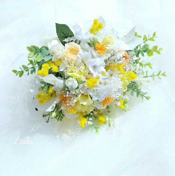 ♡受注対応♡クラッチブーケ ウェディングブーケ専門店リースブーケブートニアヘッドドレスリストレット花冠オーダー承ります ♡受注対応♡クラッチブーケ ウェディングブーケ専門店リースブーケブートニアヘッドドレスリストレット花冠オーダー承ります WS1690571666(13000円)