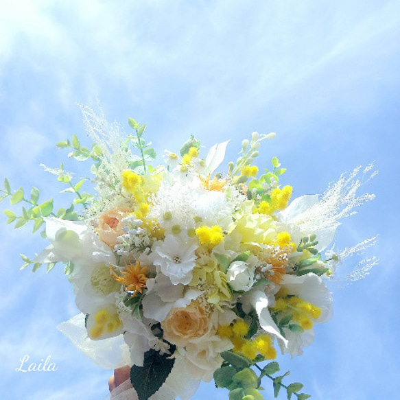 ♡受注対応♡クラッチブーケ ウェディングブーケ専門店リースブーケブートニアヘッドドレスリストレット花冠オーダー承ります ♡受注対応♡クラッチブーケ ウェディングブーケ専門店リースブーケブートニアヘッドドレスリストレット花冠オーダー承ります WS1690571666(13000円)