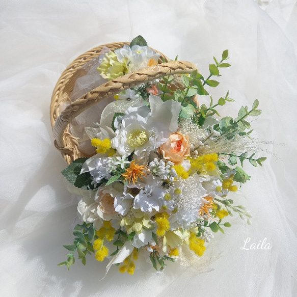♡受注対応♡クラッチブーケ ウェディングブーケ専門店リースブーケブートニアヘッドドレスリストレット花冠オーダー承ります ♡受注対応♡クラッチブーケ ウェディングブーケ専門店リースブーケブートニアヘッドドレスリストレット花冠オーダー承ります WS1690571666(13000円)