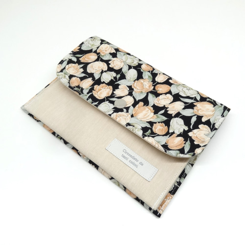 マルチケース 母子手帳ケース お薬手帳ケース 通帳ケース ポーチ 花柄