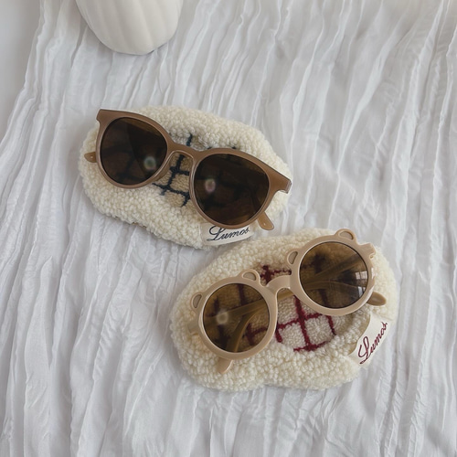 小物・アクセサリー TOT 毛糸のアクセサリートレイ＊チェックブルー フリーボックス