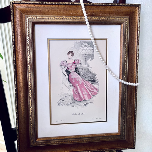 フランス アンティーク 1890年代 絵画② フランス アンティーク 1890年代 絵画②