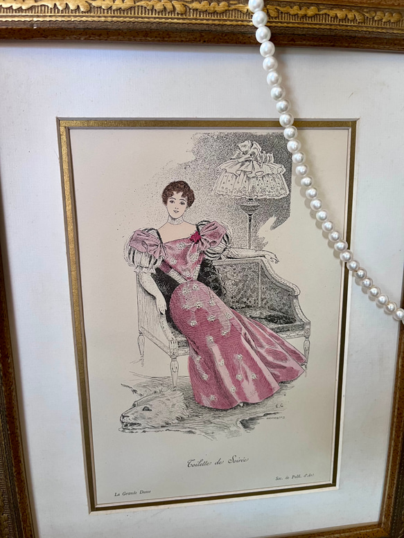 フランス アンティーク 1890年代 絵画②