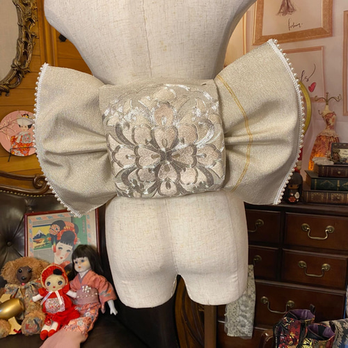 ❤44❤ハンドメイド 帯 リメイク 帯はぎれD/和柄/ハンドメイド/リメイク/素材/小物/通販 | すべて