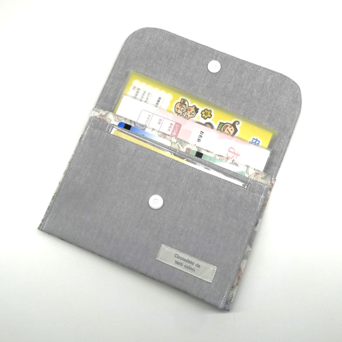 マルチケース 母子手帳ケース お薬手帳ケース 通帳ケース ポーチ 花柄