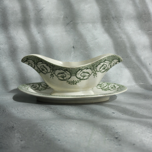 クレイユエモントロー　Creil et Montereau　コンポティエ♡ Creil et Montereau コンポティエ | フランスアンティーク食器