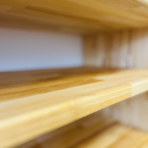 キッチンラック 食器棚 収納棚 本棚 無垢材家具 オイル仕上げ 棚