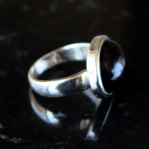 ブラックスター ダイオプサイト リング モノトーン クール