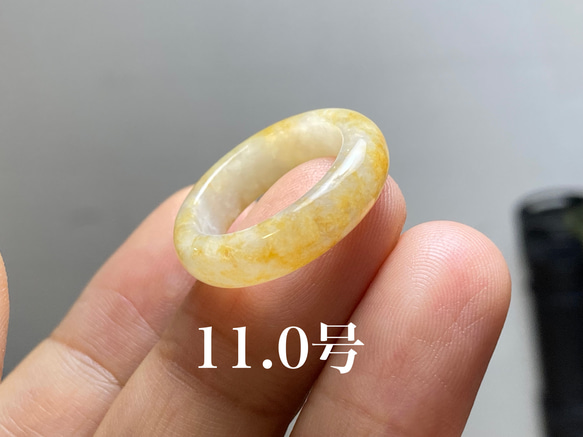 [R800-001］翡翠　くりぬき　リング　天然石　ミャンマー産　19号　彫刻 L10-38 一点物 黒緑 19.5号 ミャンマー産天然 A貨 本翡翠 くりぬき