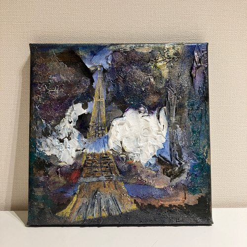 抽象画 『Parisの夜』 絵画 Gabriel Art Garden M 通販 18027807