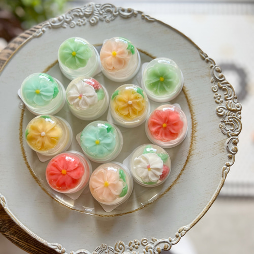 花屋がつくる！錦玉ゼリー♡8個入り スイーツ・お菓子・パン koyuki