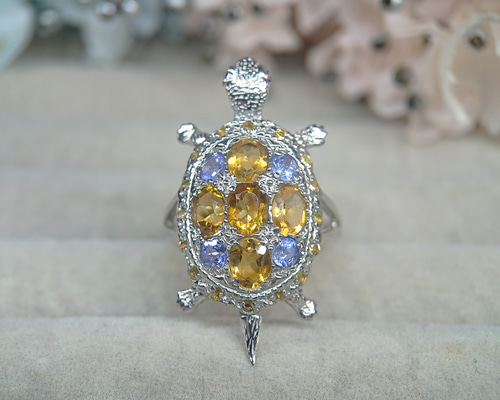 タンザナイト リング 925 ☆0185 KIRABOSHIgem ピアス（スタッド・一粒 