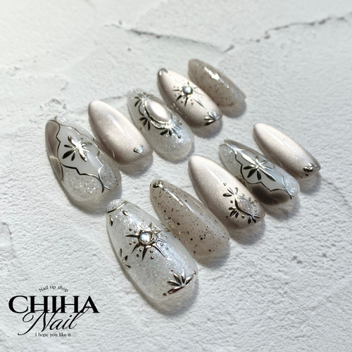 エスニックネイル ニュアンスネイル 夏ネイル モロッコネイル モロッコ