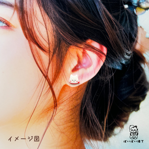 4つ選べる】なんともいえない表情の桃太郎ファミリーのピアス