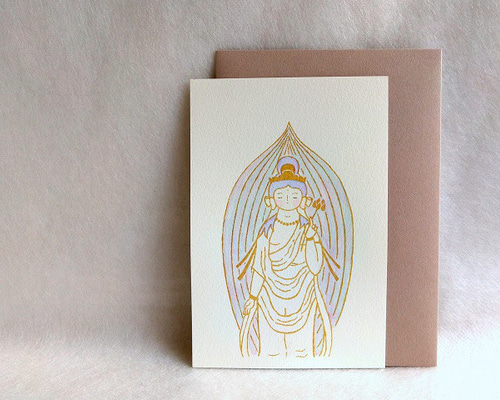 観音様 蓮の花】お手紙セット レターセット 文鳥 通販 18029115