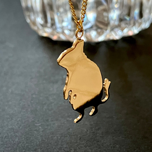 真鍮】デグーのネックレス ネックレス・ペンダント アニマル雑貨