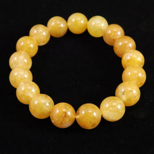 H&E社 ヒマラヤレッドゴールドアゼツライト 12mmブレスレット 40.6g