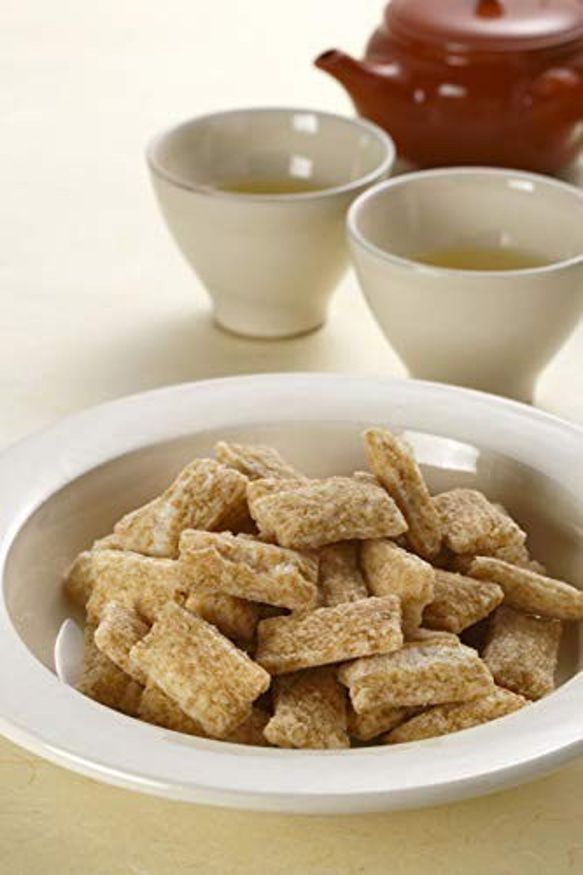 国産・手揚げ・黒米入りやみつき玄米おかき50ｇ×4袋【送料込み・メール便】 9枚目の画像