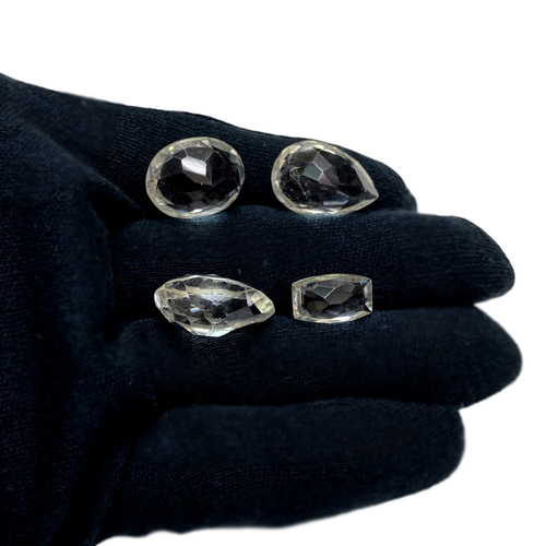 超大粒　天然水晶ルース　最終値下げ 天然水晶 カットルース 8個セット（S04） 天然石 148kira 通販