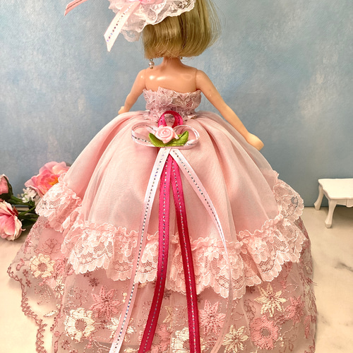 2wayフェアリープリンセス レースドレスセット リカちゃん用着せ