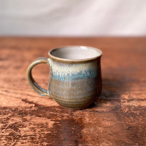 青小代マグカップ マグカップ 小代焼たけみや窯 通販 18029995｜Creema