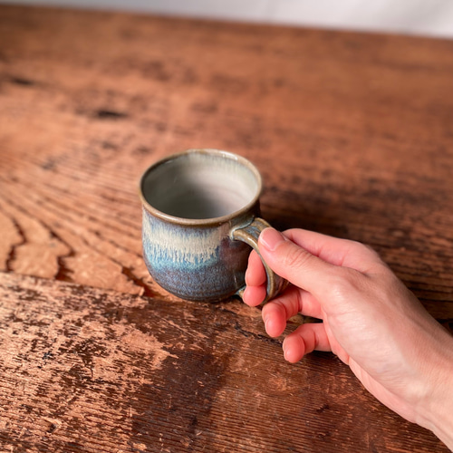 青小代マグカップ マグカップ 小代焼たけみや窯 通販 18029995｜Creema