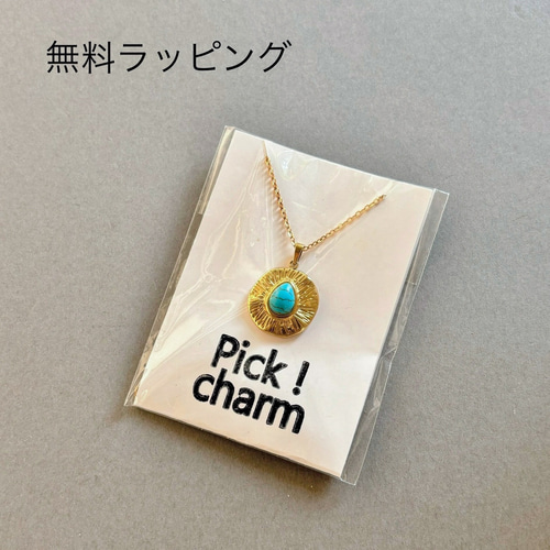 サージカルステンレス 選べる チャーム ネックレス セット