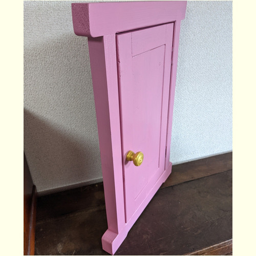 フェイク扉 ドアーのオーナメントオブジェ カラー S【どこでも