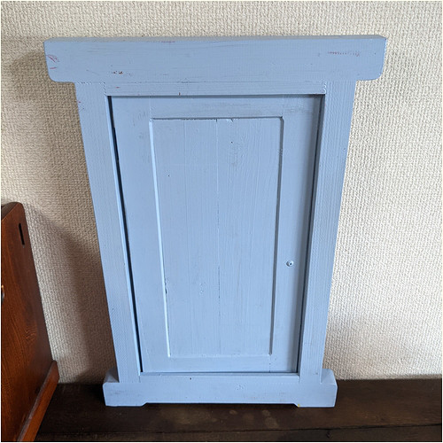 フェイク扉 フェイク扉 ドアーのオーナメントオブジェ カラー S【どこでも