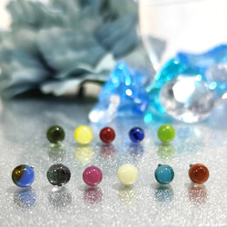 黒（ブラック） ピアス（スタッド・一粒） の人気通販｜Creema  