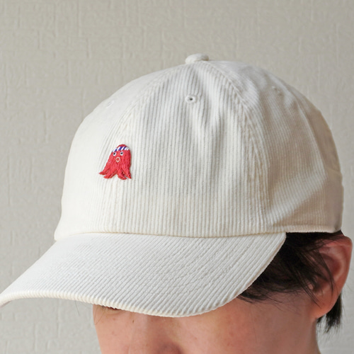 手刺繍 コーデュロイ キャップ ( タコ ) キャップ UPPER TREE