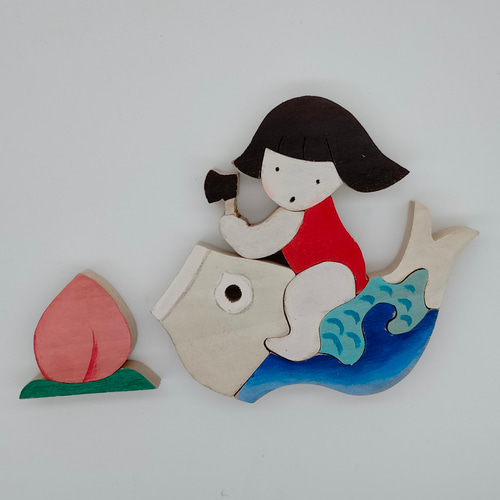 トールペイント作品　手描きデザインの木製ハンガー5本セット ハンガー トールペイント - NANAKOROSE'S GALLERY | minne byGMOペパボ