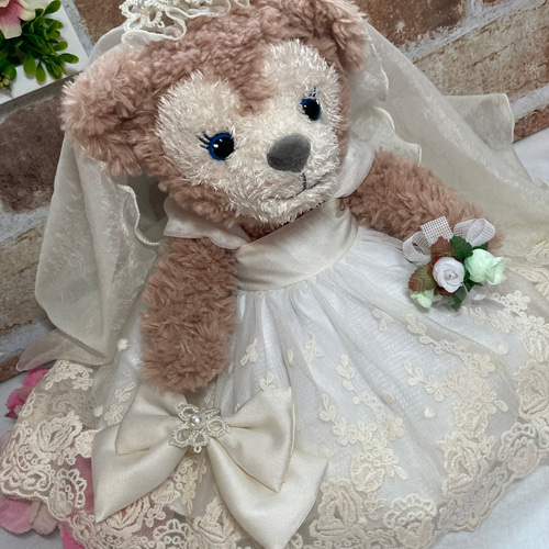 シェリーメイSSサイズ☆オフ白レース ウエディングドレス6点