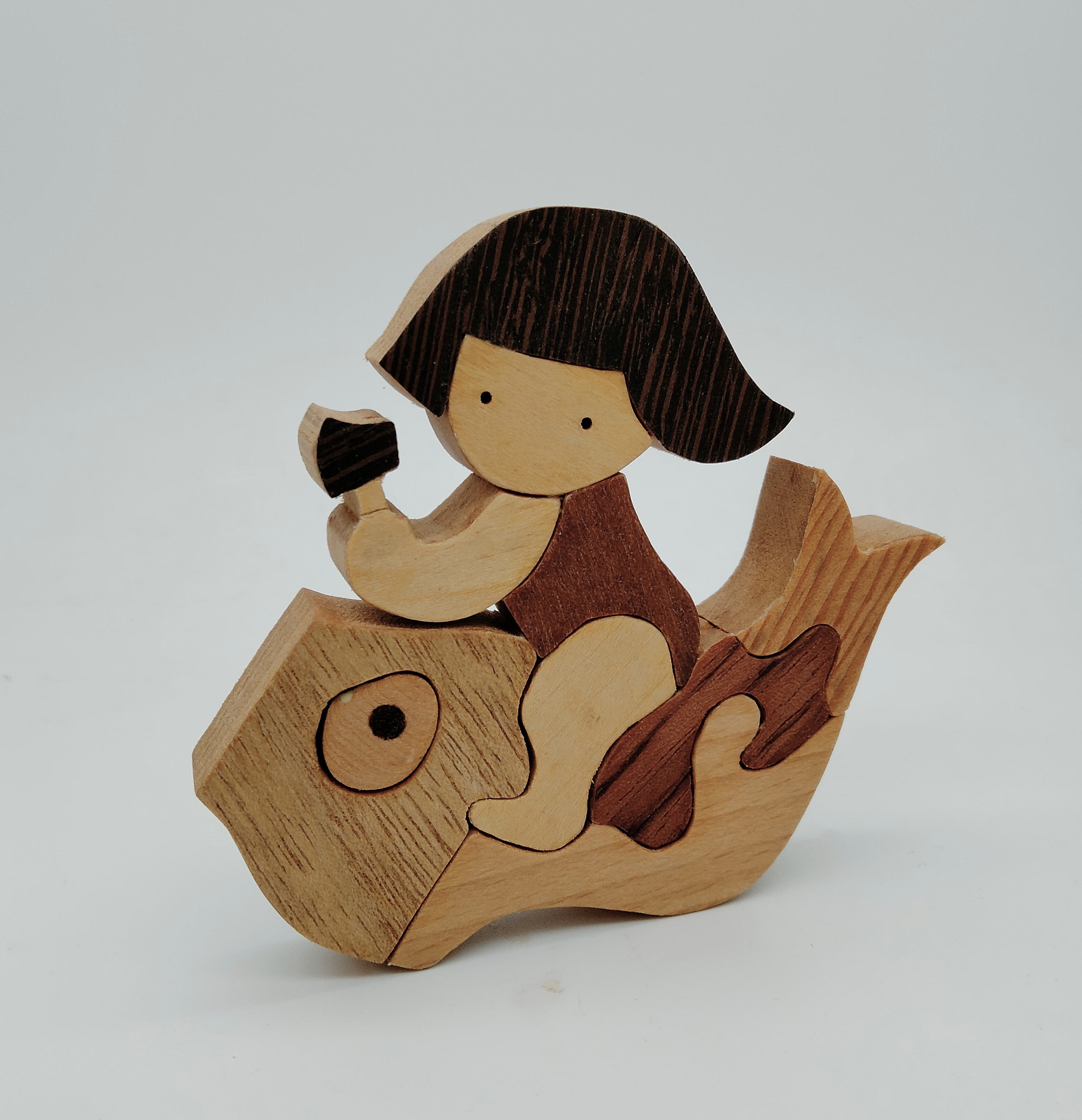 Aタイプ 【一品物】寄せ木　鯉のぼり