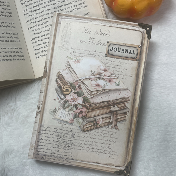 古い紙と青のジャンクジャーナル2冊セット 古い紙と青のジャンクジャーナル2冊セット